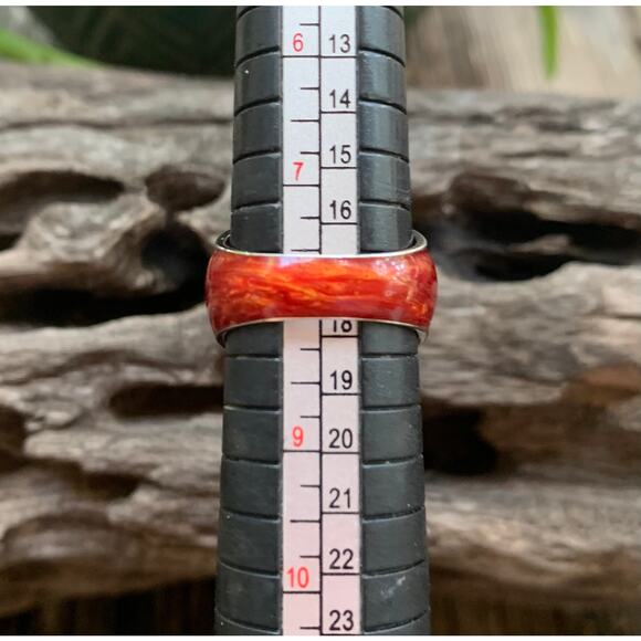 Rarities Sterling Silver Multi Color Crystal Ring - Picture 4 of 4